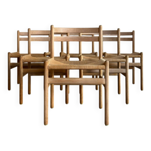 Ensemble de 6 chaises - kurt ostervig