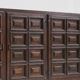 Vintage Spanish Brutalist Sideboard Credenza