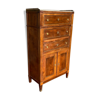 Secrétaire en acajou d’époque Louis XVl XVllleme siècle