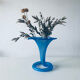 Large tulip vase or corolla in Murano glass