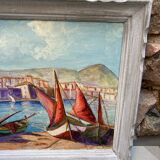 Oil on canvas “Marine” framed