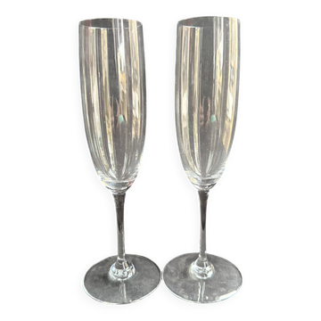 Paire de flûtes à champagne – Baccarat Perfection