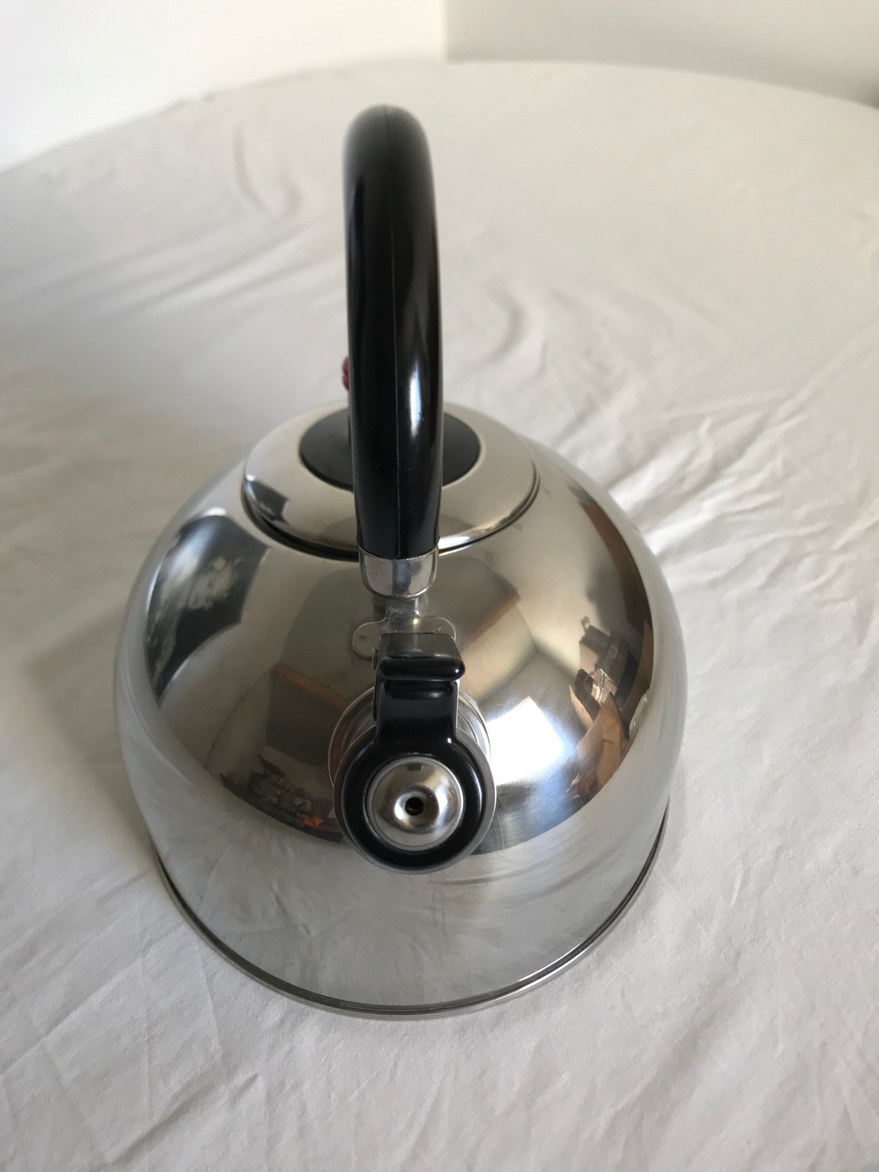 Stainless steel teapot
