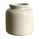White sandstone pot