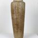Vase en grès pyrité à décor de vagues scarifiées - Années 70