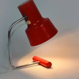 Lampe de Bureau Rouge par Josef Hurka pour Napako, 1960s