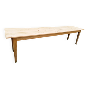 Table console en sapin
