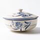 Antique GIEN soup tureen model "Alberic" from the 1940s.