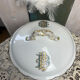 Vegetable dish in porcelain from Vierzon, 19th century.