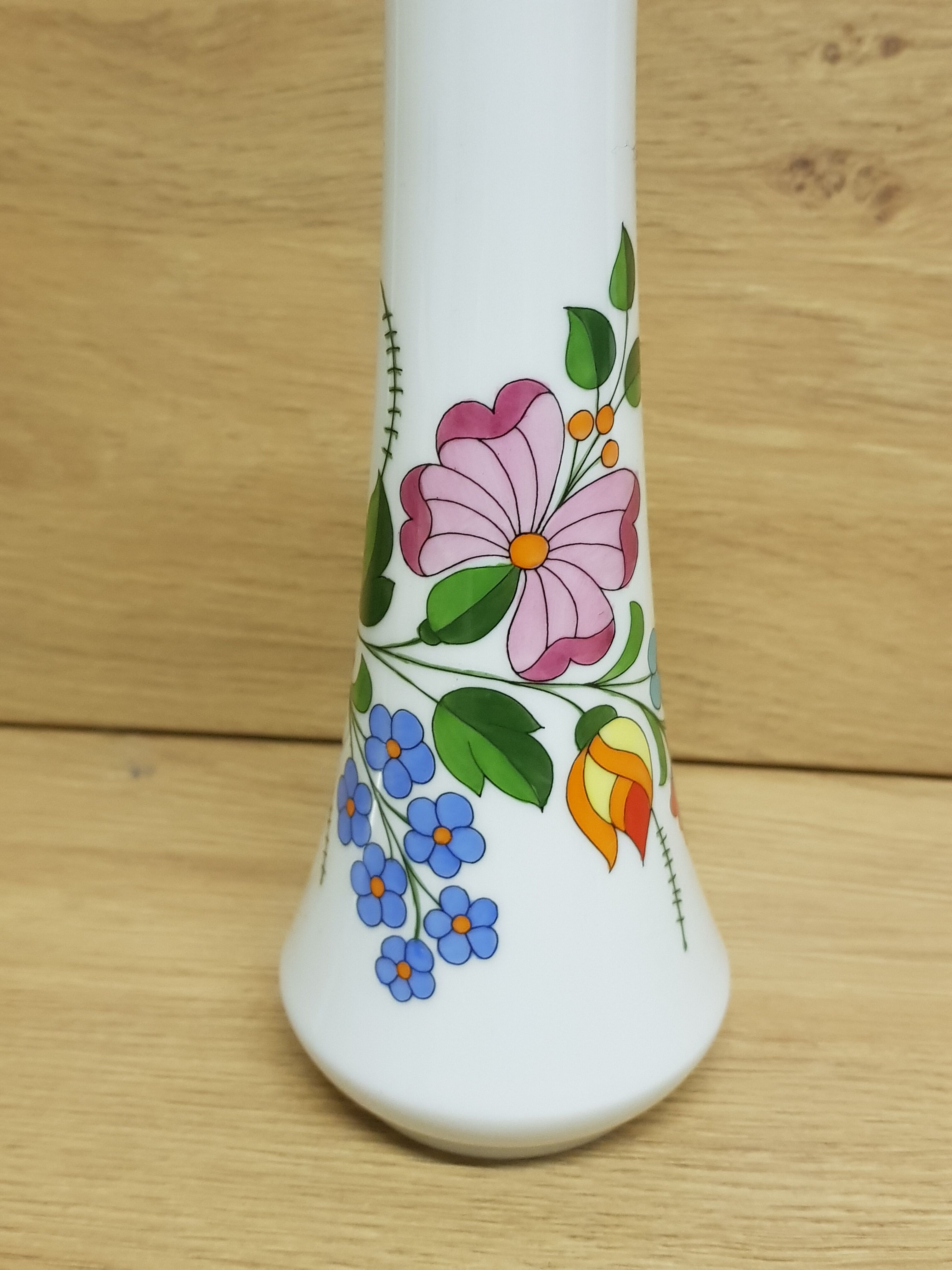 Vase hongrois Kalocsa peint à la main