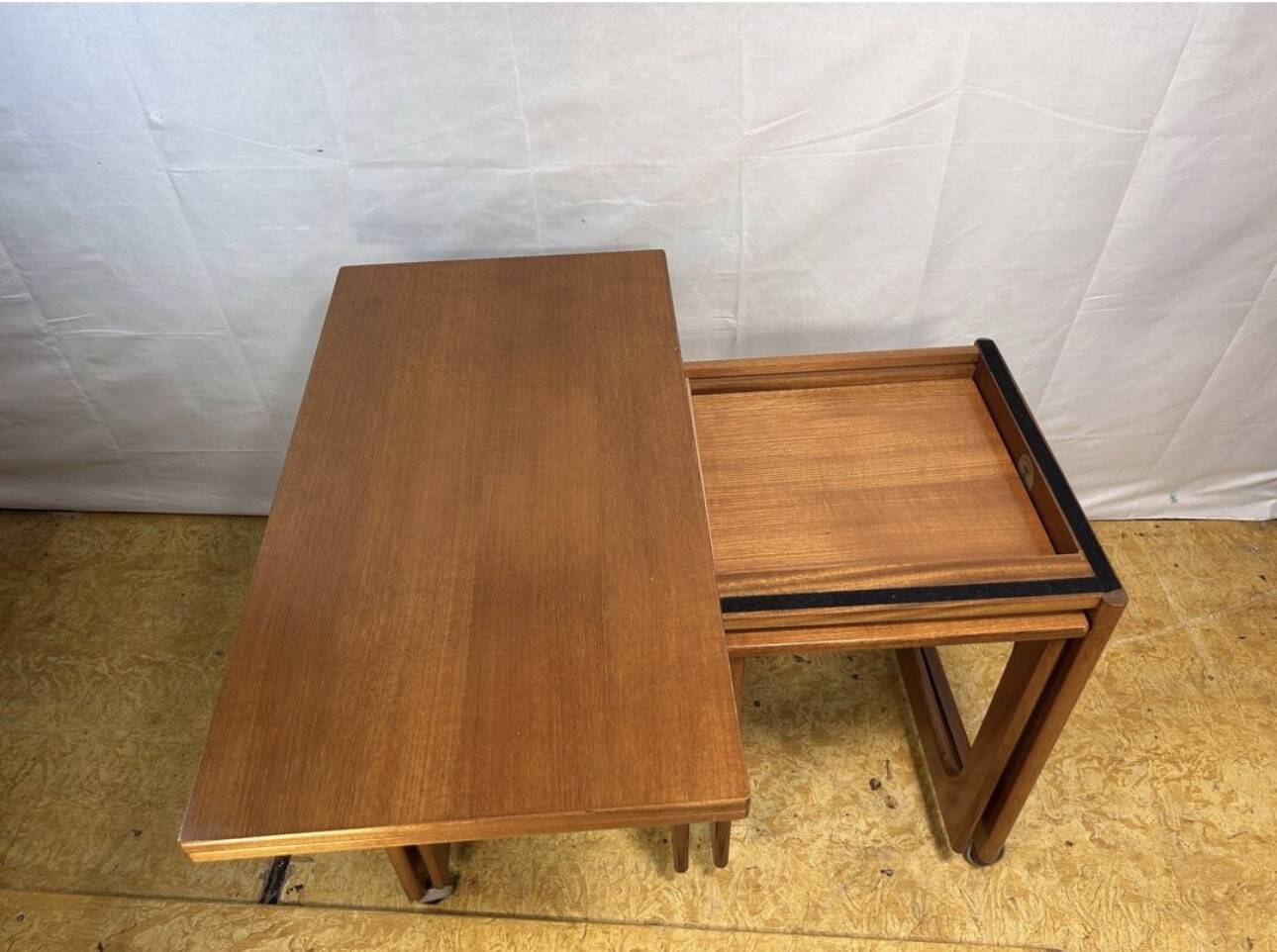 Mid Century Retro Teak Coffee Table / Nest of Tables by McIntosh Circa 1960