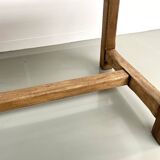 Small old farmhouse table with square legs