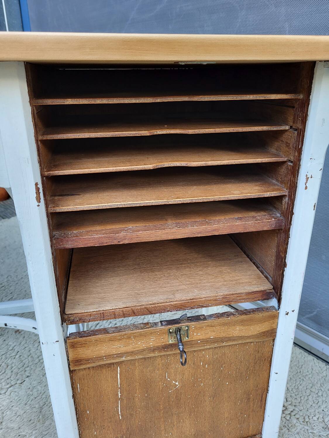 Bureau enfant Baumann et chaise Bauhaus