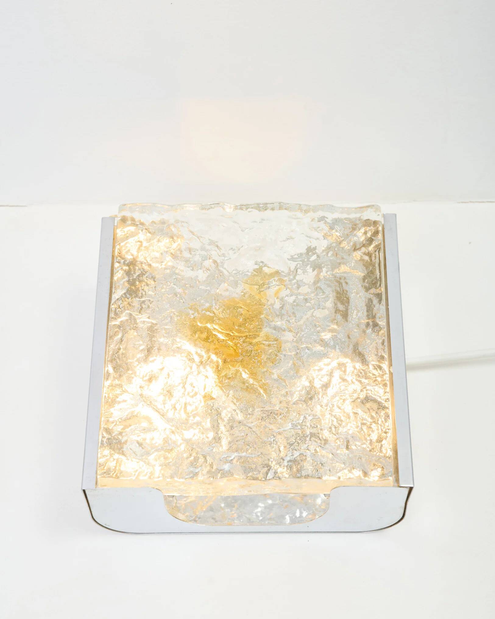 Murano glass wall light, Angelo Brotto for Esperia, 1970.
