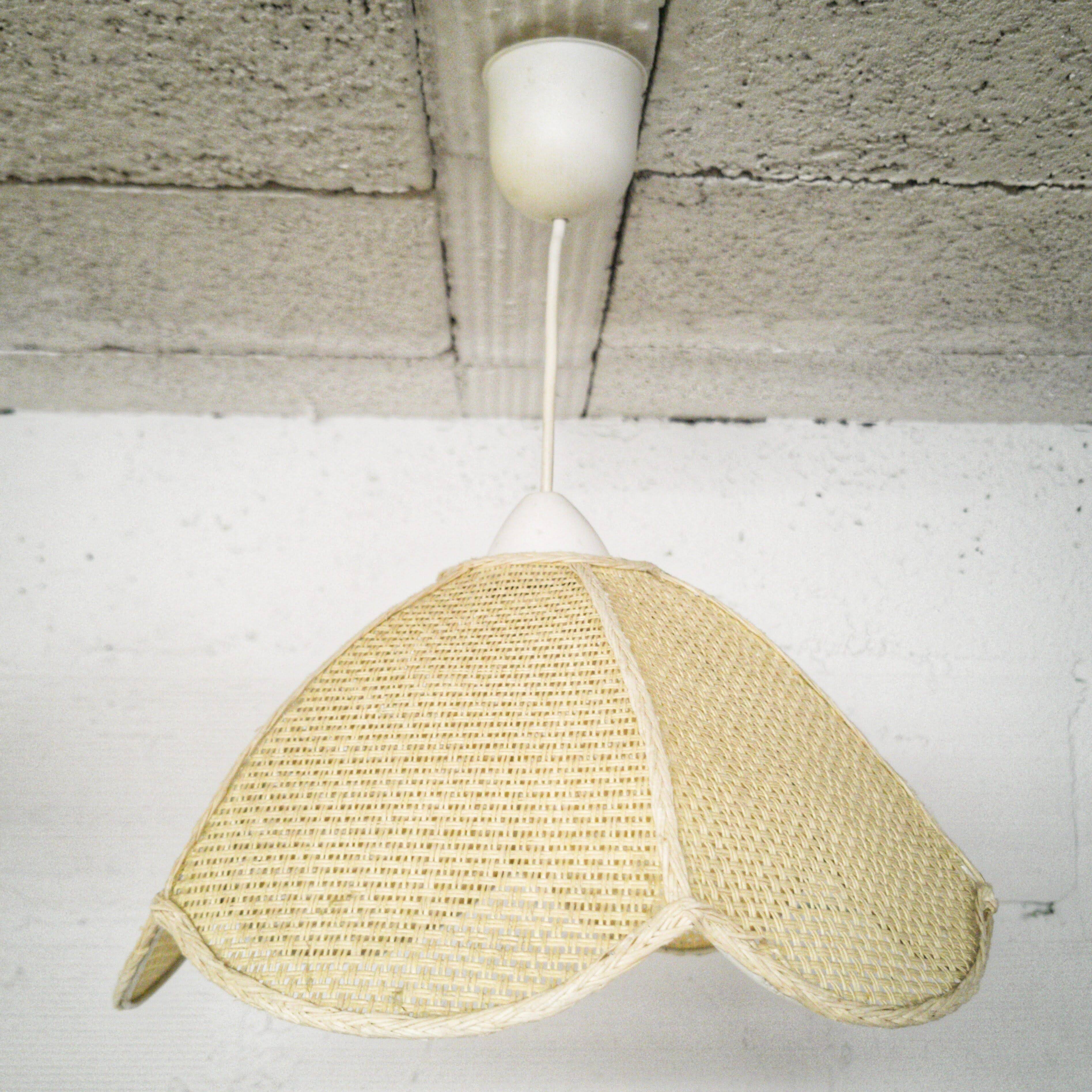 Suspension fleur vintage