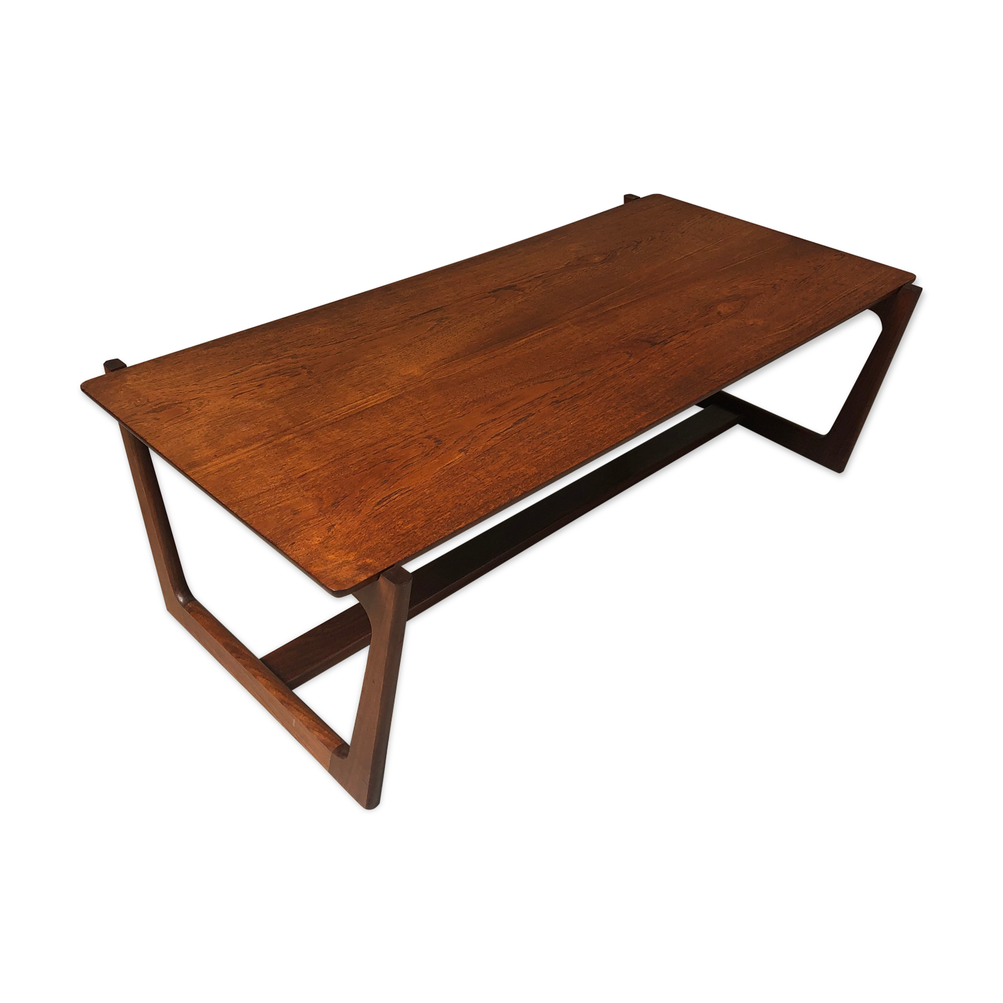 Vintage mid century  teak coffee table