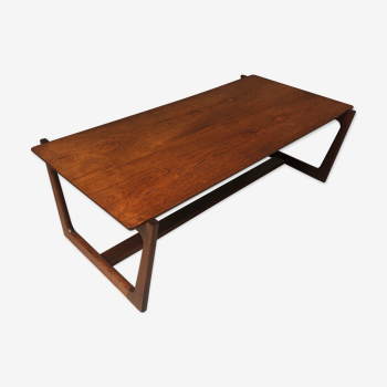 Vintage mid century  teak coffee table