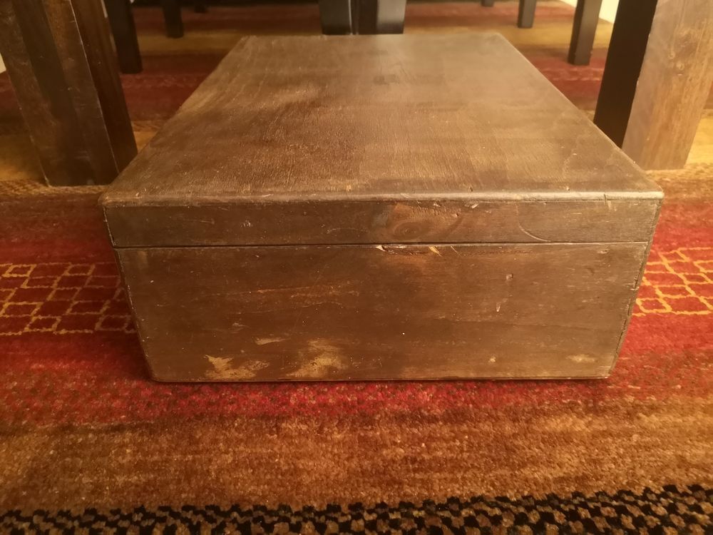 Uncompartmentalized painter's briefcase/suitcase - 1930s/1940s
