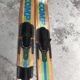 Old wooden water skis