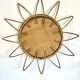Rattan sun mirror – vintage 60s