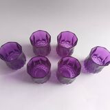 Verres Cristal d’Arques Longchamp violet