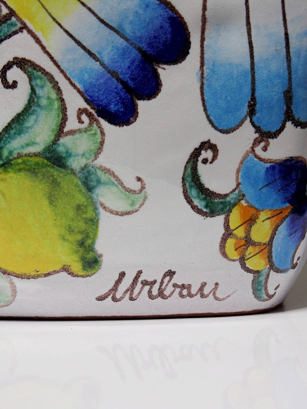 Grand vase bonbonne italien vintage années 60-80