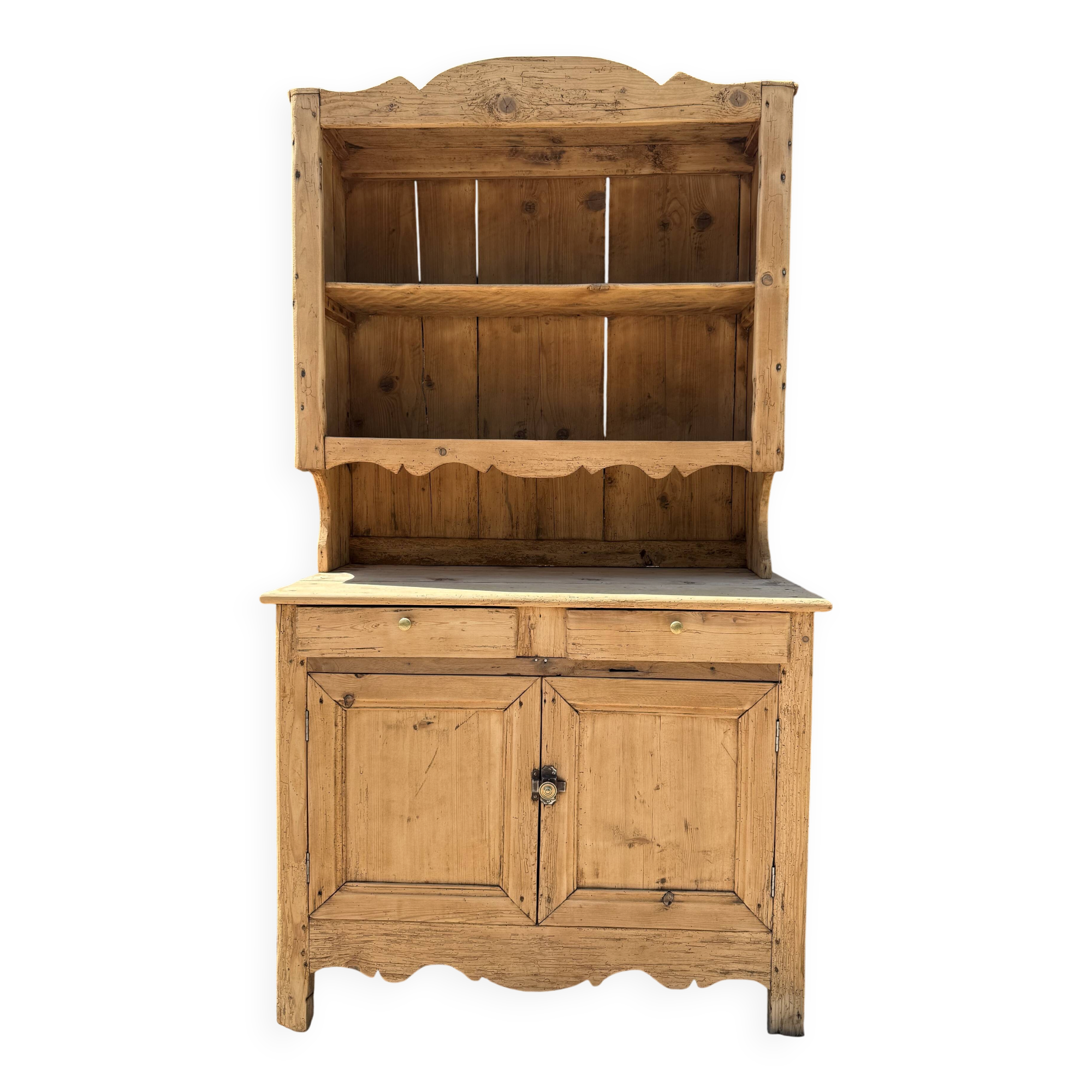 Solid wood sideboard / Two-body buffet