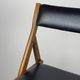 1970s Vintage folding chairs Eden by Gio Ponti for Stol Kamnik, Set of 6