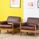 Fauteuil Scandinave Vintage – 80 cm