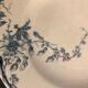 Set of 10 dessert plates KG Lunéville Passiflore model