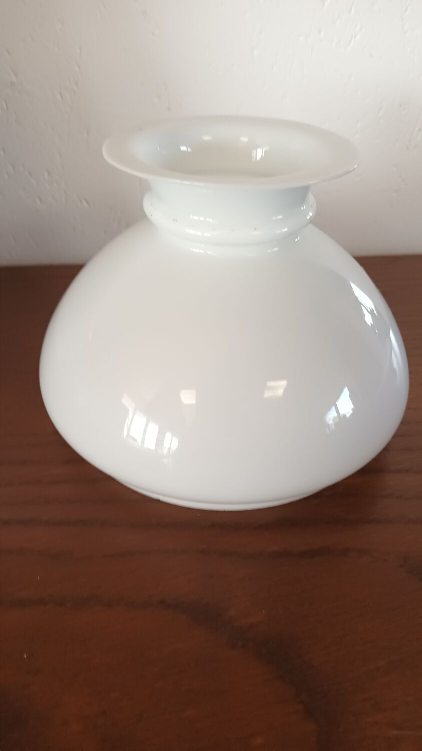 Opaline dome for chandelier