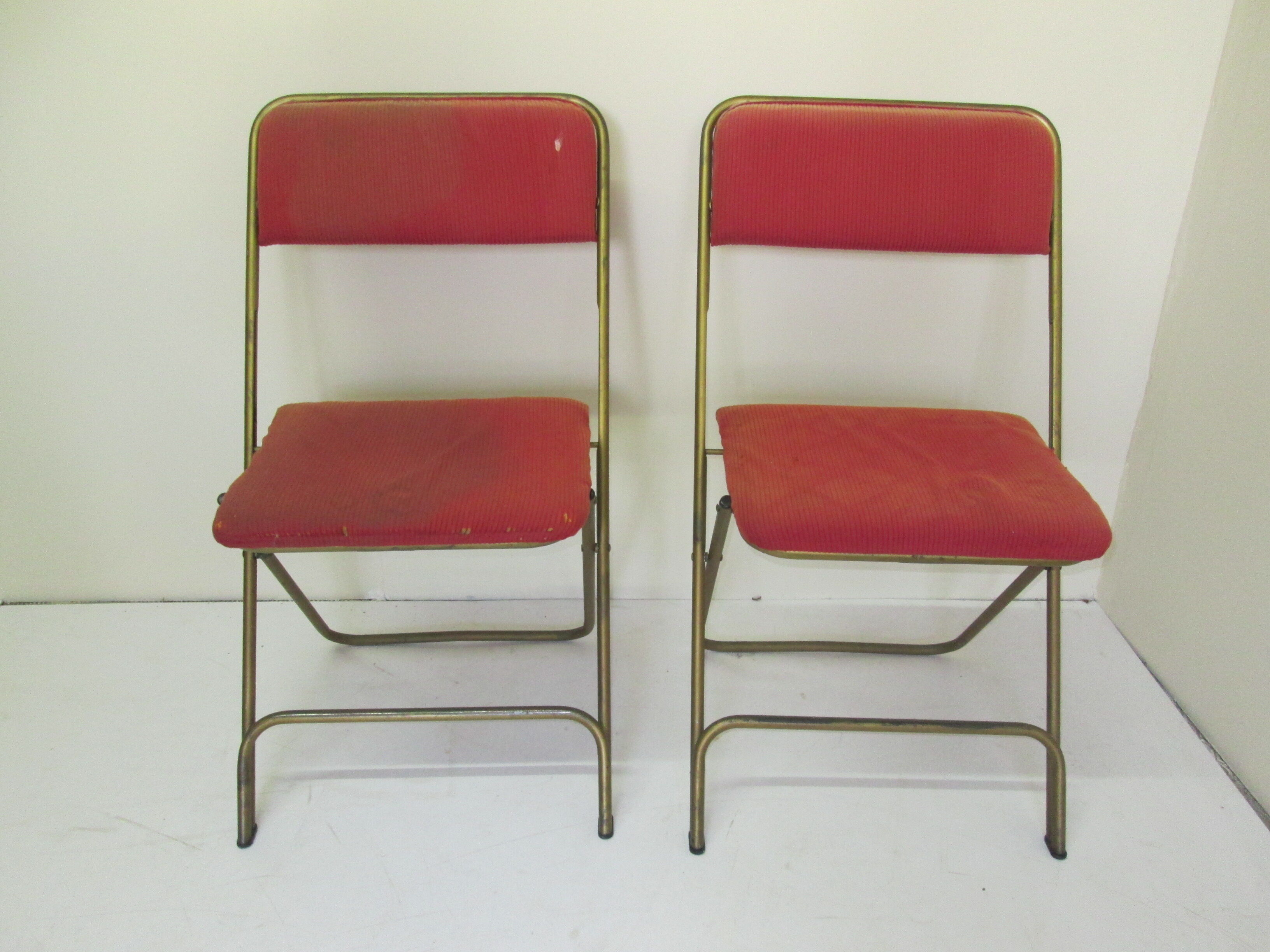 Camping lafuma chairs pair