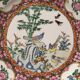 Assiette décorative asiatique