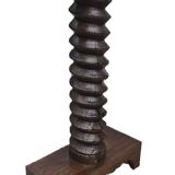 Large press screw column