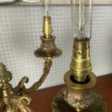 Bronze candelabra