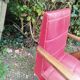 Paire de fauteuils anciens pieds compas
