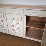 Restyled enfilade buffet