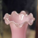 Soliflore en opaline rose
