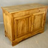 Louis Philippe XIXth buffet in blond walnut