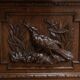 Narrow Oak Display Cabinet, Louis XIII style – Late 19th century
