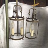 Pair of interior lanterns