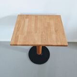 Wooden bistro table