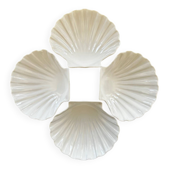 Set of 4 shell bowls