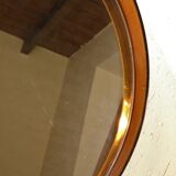 Round mirror and towel rack 1970