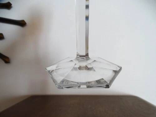 Baccarat "malmaison" orange double crystal wine glass - 19 cm
