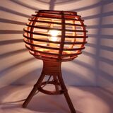 Bamboo bedside lamp