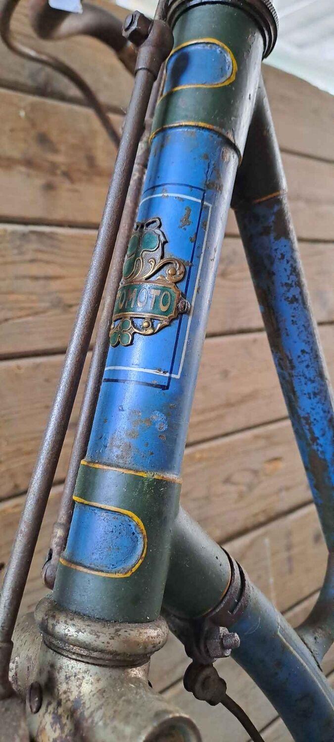 Lot D'anciennes Plaques De Moto, Auto, Vélo - Marque AUTOMOTO - Collection Vintage