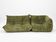 Michel Ducaroy for Ligne Roset Olive Togo 2-seat Sofa and corner seat, Set of 2