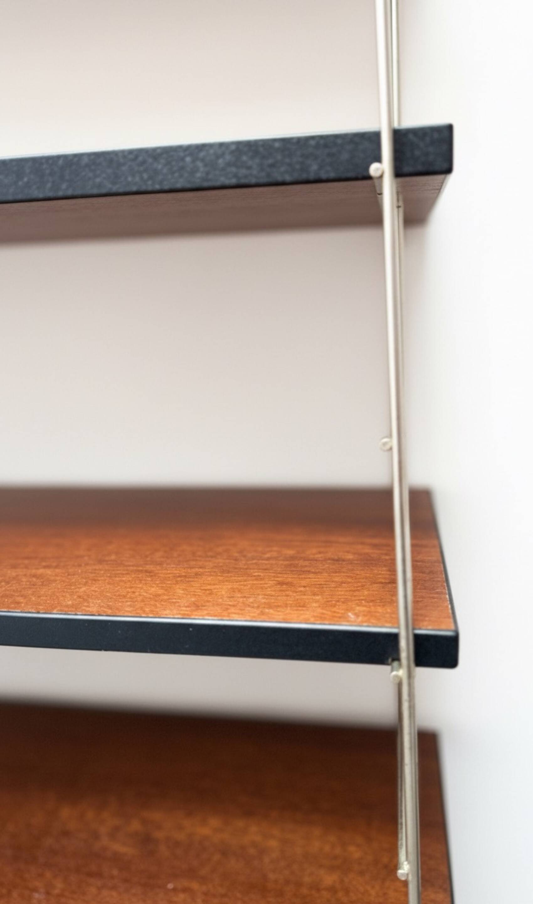 Vintage wall shelf, Scandinavian design, 70s-80s.