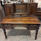 Late 19th century walnut desk